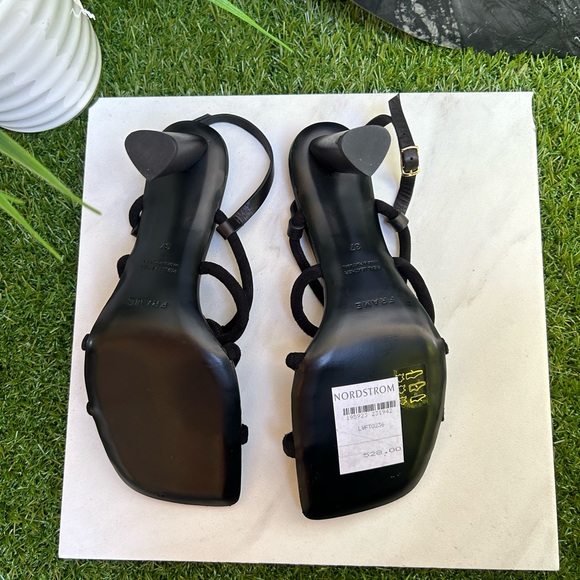 FRAME Le Hendrix Slingback Sandal size 37 US 7 women  $528 - Picture 7 of 12